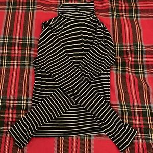 American Apparel striped turtleneck